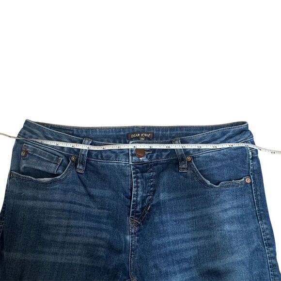 EUC Dear John Women's Distressed Flare Jeans Size 28 Low Rise - Picture 5 of 7